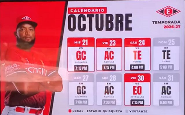 Arte calendario de octubre